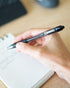 Zebra Black Pens, 40 Pack Z Grip Ballpoint Pen, .7 mm Fine Point, Retractable