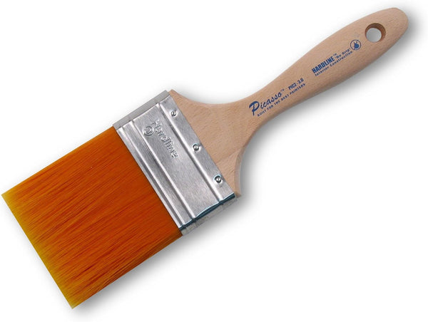 Proform PIC2-3.0 Picasso Straight Cut Beaver Tail Paint Brush, 3-Inch