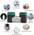 12/24V 10W Mini DC Air Pump, Oilless Mute Diaphragm Vacuum Pump for Electrical Vacuum Suction (UV-U3-24V)