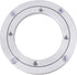 ChiweiJ (8 inches*H8.5MM) Heavy Duty Aluminium Alloy Rotating Bearing Plate, Round Table Turntable for Dining Cake