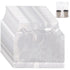 DEAYOU 200 Pack Handle Drinking Poly Bags, Clear Plastic Packaging Bags for