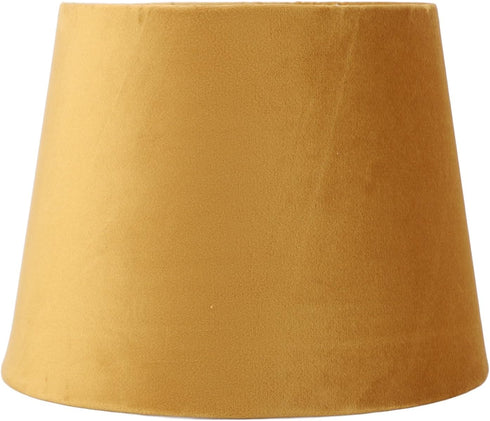 E27 E14 1 Pack Alomejor Velvet Conical Fabric Lampshade Soft Luxury Decorative Replacement Shade for Table Floor Lamp