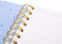 Graphique Vegan Leather Spiral Journal, “Today” – 8” x 10", 192 Lined Pages, Gold Foil Quote Cover