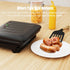 KEINVE Hot Dogs Machine, Electric Grill with Oil Drip Tray, and Cord Storage, Ideal for Veggie Sausages, BBQ
