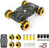 4WD Mecanum Wheel Robot Chassis Car Kit 360 Omnidirectional Movement with Metal