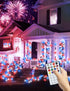 echosari Smart String Lights, 100 LED 33Ft RGB Fairy Lights with Remote & App Control, Music Sync for Christmas Trees