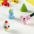 Mr. Pen Animal Topper Erasers, 22 Pack, 8 Pack Take Apart Animal Erasers, Fun Pencil Toppers for Kids, Easter Egg