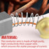 40PCS Electric Motor Carbon Brushes Replacement Tool Set, 10 Different Sizes Graphite Carbon Brush for Motor Repair