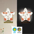 Burbuja 0.2W Foxs Twigs LED Night Light Plug into Wall Star-Shaped Nightlight Dusk to Dawn Auto Sensor for Bedroom