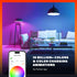 A19 Bulb, 800LM (60W Bulb (2pk) Caveman Matter & WiFi Smart LED Light RGBW Color Changing, Tunable Warm & Cool White