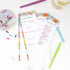 bloom daily planners Weekly Meal Planning Pad, Magnetic Refrigerator Menu Planner with Grocery Shopping Lists