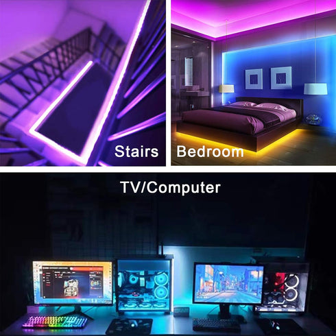 BZONE 44 2 Pack,LED Dimmer 3528 2835 5050 Key RGB LED IR Remote Control Light Remote Replacement Controller Wireless