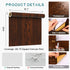 15.7''x354'' Countertops VEELIKE Mahogany Brown Wood Wallpaper Peel and Stick Wood Contact Paper Waterproof Self