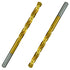 Tools 3/8 Inch x 6 Inch Cobalt Aircraft Extension Bit, 2 Pack M35 Cobalt Drill Bit, Industrial Titanium Coating