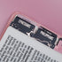 80Chapters UPAFEXXI-Laminated Bible Tabs (Rose Gold and Black Foil Embossed Lettering), Bible Tabs for Women