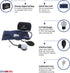 Dixie Ems Deluxe Aneroid Sphygmomanometer Blood Pressure Set W/Adult Cuff, Carrying Case and Calibration Tool - Navy