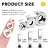 0.32" 0.47" 0.59" 45 DIYMAG Strong Neodymium Disc Magnets, Rare Earth Magnet with Hole for Kitchen Cabinet, Tool
