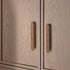 5 2 in Walnut Wood Kitchen pulls cabinets Handles Furniture Dresser Wardrobe Cupboard Drawer Handles pcs