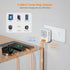 Australia New Zealand Power Adapter USB C, TESSAN Power Plug Adapter with 4 Electrical Outlets and 3 USB Ports