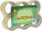 Duck Brand Standard Packing Tape Refill, 6 Rolls, 1.88 Inch x 54.6 Yard, Clear