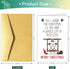 Chenive Sweet Christmas Card for Men Women, Funny Christmas Card for Boyfriend Girlfriend, Xmas Holiday Cards Gifts