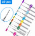 37 Pieces Hand Drill Tool Set, Pin Vise Hand Drill, Mini Twist Drill Bit for Craft Carving Resin DIY Jewelry