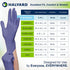 3.5 HALYARD SKYBREEZE Nitrile Exam Gloves, Powder-Free, mil