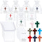 Chunful 50 Sets Celebration of Life Favors Christian Pocket Token Bulk Cards
