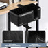 Desk Cup Holder Clip-on Pen Holder, Rotatable Headphone Hanger and Headset Stand Clamp Hook Under Desk (Black)