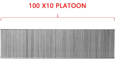 BHTOP F32 1 1/4" 18 Guage Galvanized Brad Nails, 1000-Pack