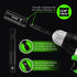 29 1/4-Inch 12-Point Set, 4-15mm 1/4"-1/4" TecoTek Pieces Drive Shallow and Deep Impact Socket CR-V, Metric, Drill