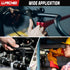 48 1/4 Inch Set, (4-14mm) 6-Point,with 72 Set, 3 Inch LLNDEI Piece Mini Socket Ratchet Wrench Metric Shallow Socket