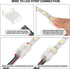 RGB LED Light Strip Connectors, 20 Waterproof Solderless Transparent Adapters for 5 Pin 10mm LED Light Strips