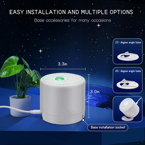 Galaxy Projector Star Projector with Remote Control and Timer for Kids and Adults Bedroom Decoration, Party Gifts