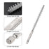 3pcs Nylon Bore Brush, 8mm Dia Cleaning Wire Brush with Handle, 1/4 Inch Hex Shank for Tubes and Bearings