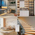 9.8Ft 90 echosari Battery Operated Motion Sensor Cabinet Strip Lights, LED Under Cabinet Lights, Motion & Night Sensor