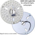 36W 6.4" Bulb Light,3 Dimmable Ceiling Fan Light Kit Replacement,Retrofit LED Light Engine Disc Board Panel for Flush
