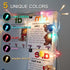 66ft 200 suddus String Lights Indoor Bedroom, Led Christmas Light Outdoor Clear Wire Connectable, Plug in Fairy String