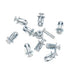 binifiMux 10-Pack M6x25mm Jack Nuts - Petal Nuts Expansion Fixings with Screws for Hollow Wall Iron Skin Use