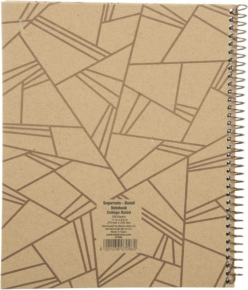 Mintra 100% Recycled Notebooks, Letter Size (8.5in x 11in), Design Set 3pk