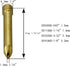 RIVERWELD 3C418GS TIG Long Wedge Collet 3C418GS-1/8" Fit DB SR WP 17 18 26 TIG Welding Torch 10PK