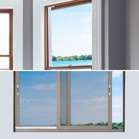 16.3-29.3 Inch(2 ZhouDaShu Adjustable Window Security Bars (Steel), Window Locks Bars Inside for Prevent Burglary