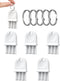 luvilly 5Pack Universal Dispenser Key, Paper Towel Holder Key Toilet Paper Dispenser Key,