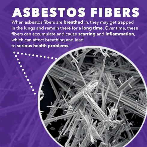 DIY Test Asbestos 2 PK - Includes All Lab Fees for Testing Popcorn Ceiling, Tile, Insulation, Adhesive, Mastic, Drywall