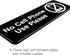 Excello Global Products No Cell Phone Use Sign, Informative Plastic Sign for Business Office, Pack of 3