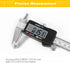 Adoric Digital Caliper, Electronic Stainless Steel Body with Large LCD Screen, 0-6 Inches, Inch/Millimeter Conversion