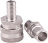 DERNORD Stainless Steel Quick Disconnect Set - Beer Brewing Connector Kit, Pack of 2