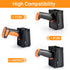 Tera Universal Barcode Scanner Holster Portable Handheld Bar Code Reader Carrying Case with Metal Belt Clip Hook
