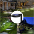 6 (Black-4 Pack) kinna Outdoor Solar Path Lights Waterproof Landscape Pathway Light with White LEDs Garden Lighting