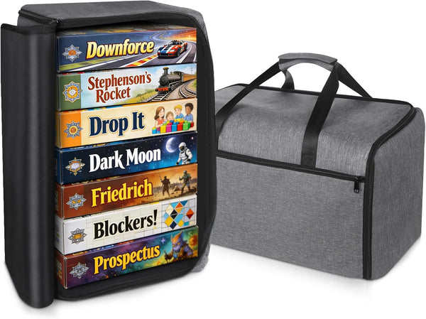 Board Game Storage Bag, Portable Board Game Organizer and Storage with Cover